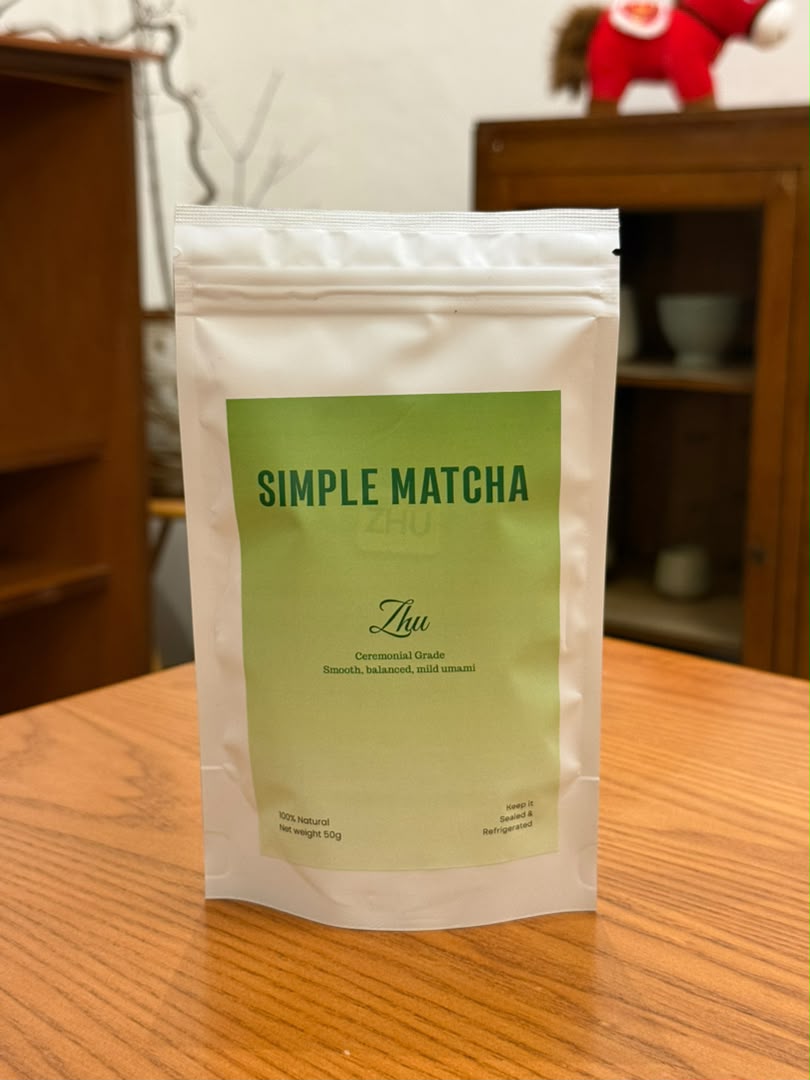 Ceremonial matcha, RM2.40 a cup.